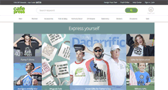Desktop Screenshot of clothing.cafepress.com
